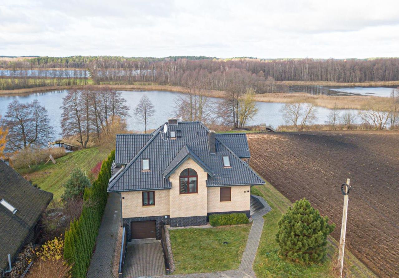 Domwigierski Pl -Jeziorki -Gr- Comfort-Ferienhaus-Polen - Wlasna Linia Brzegowa I Sauna Wysoki Most  Buitenkant foto