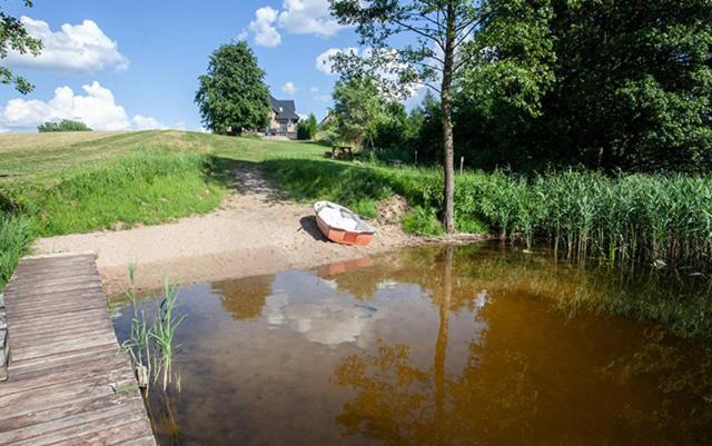 Domwigierski Pl -Jeziorki -Gr- Comfort-Ferienhaus-Polen - Wlasna Linia Brzegowa I Sauna Wysoki Most  Buitenkant foto