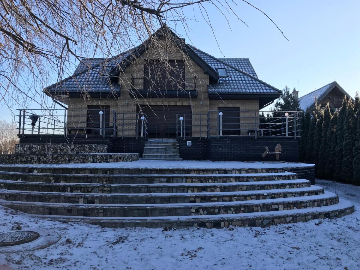 Domwigierski Pl -Jeziorki -Gr- Comfort-Ferienhaus-Polen - Wlasna Linia Brzegowa I Sauna Wysoki Most  Buitenkant foto