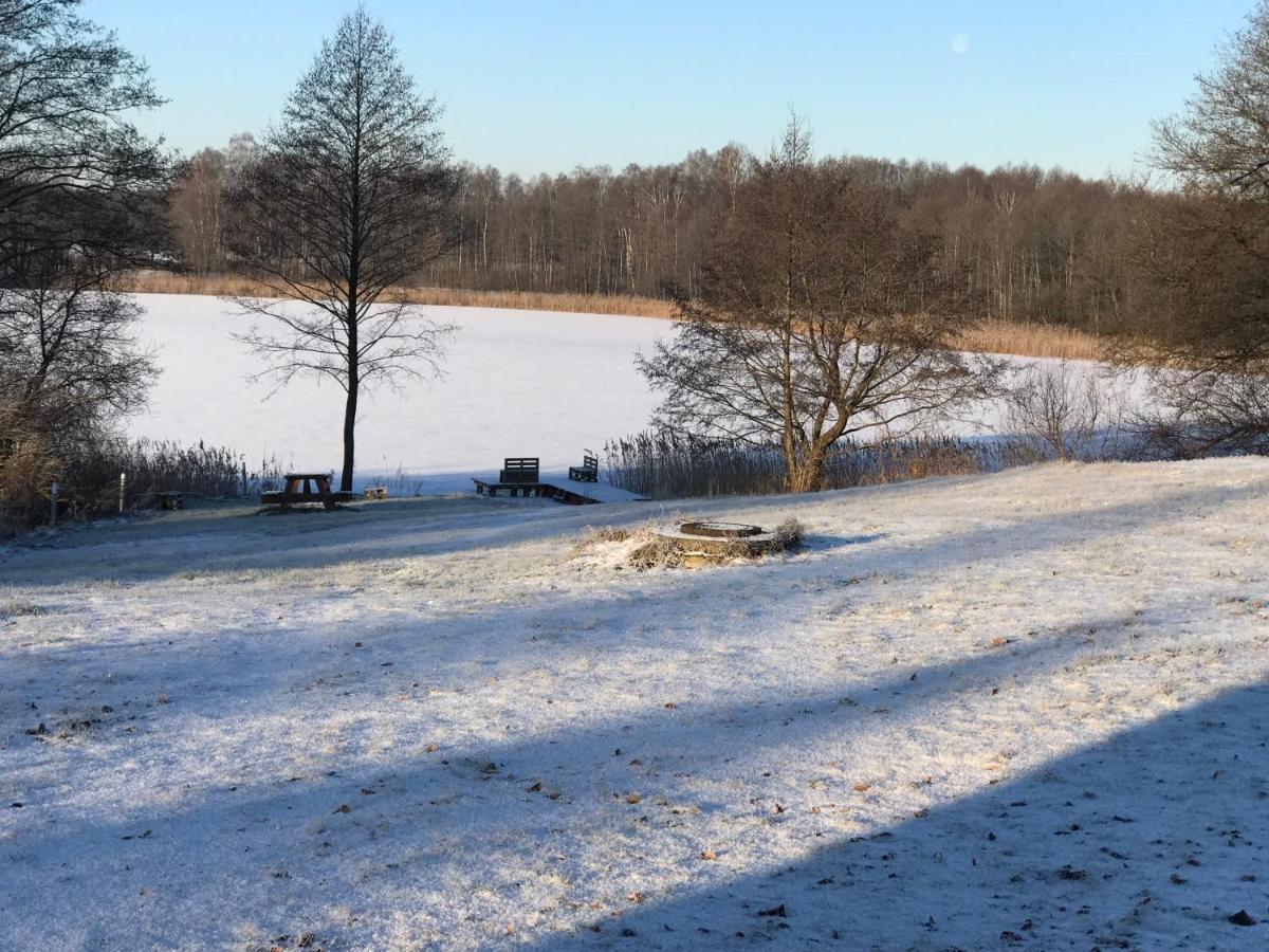 Domwigierski Pl -Jeziorki -Gr- Comfort-Ferienhaus-Polen - Wlasna Linia Brzegowa I Sauna Wysoki Most  Buitenkant foto