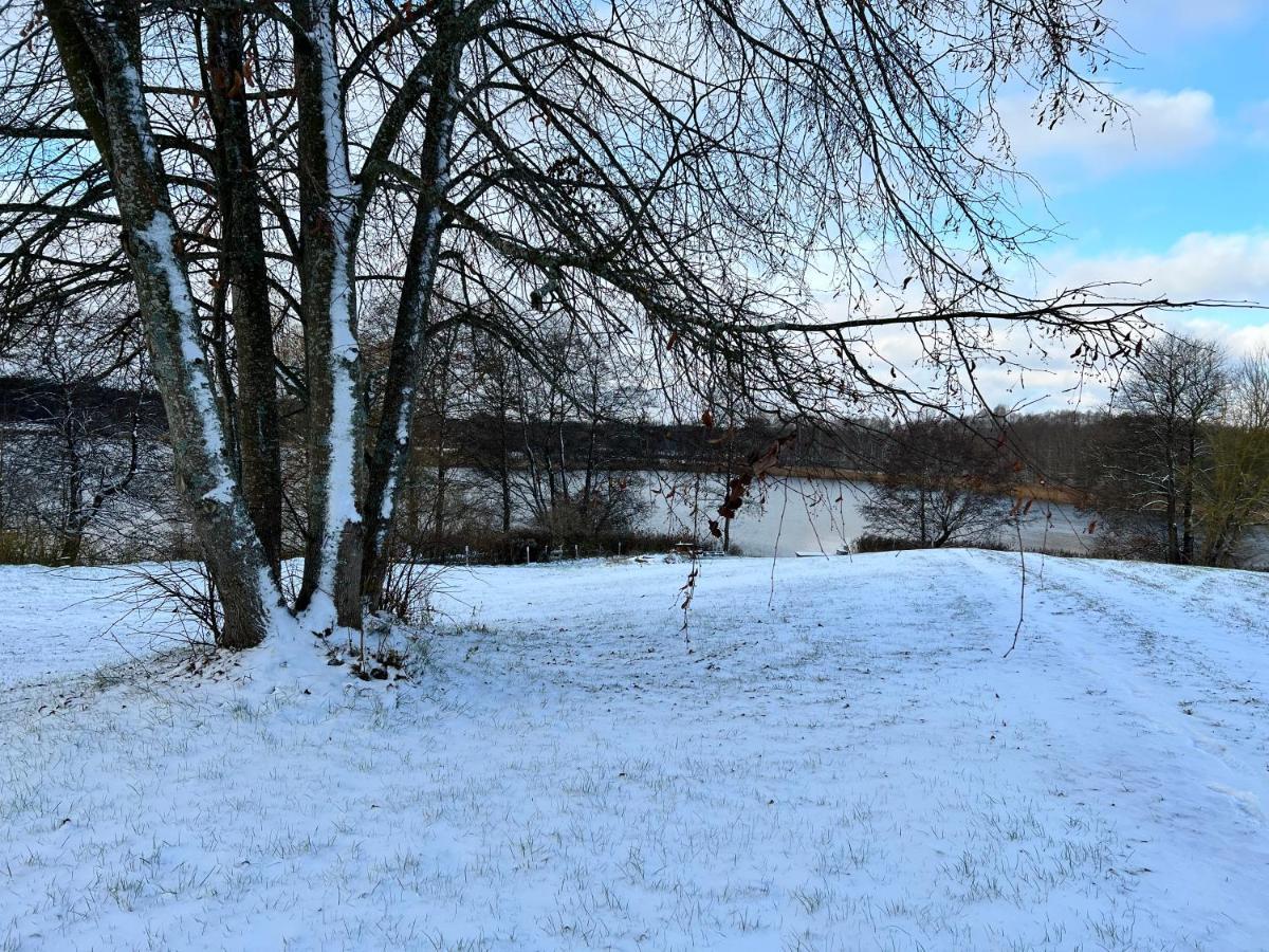 Domwigierski Pl -Jeziorki -Gr- Comfort-Ferienhaus-Polen - Wlasna Linia Brzegowa I Sauna Wysoki Most  Buitenkant foto