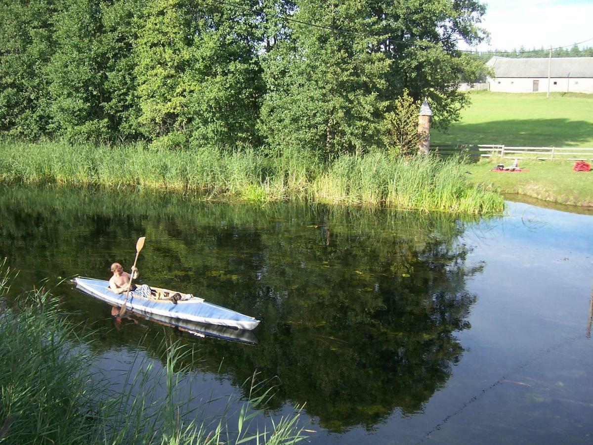 Domwigierski Pl -Jeziorki -Gr- Comfort-Ferienhaus-Polen - Wlasna Linia Brzegowa I Sauna Wysoki Most  Buitenkant foto