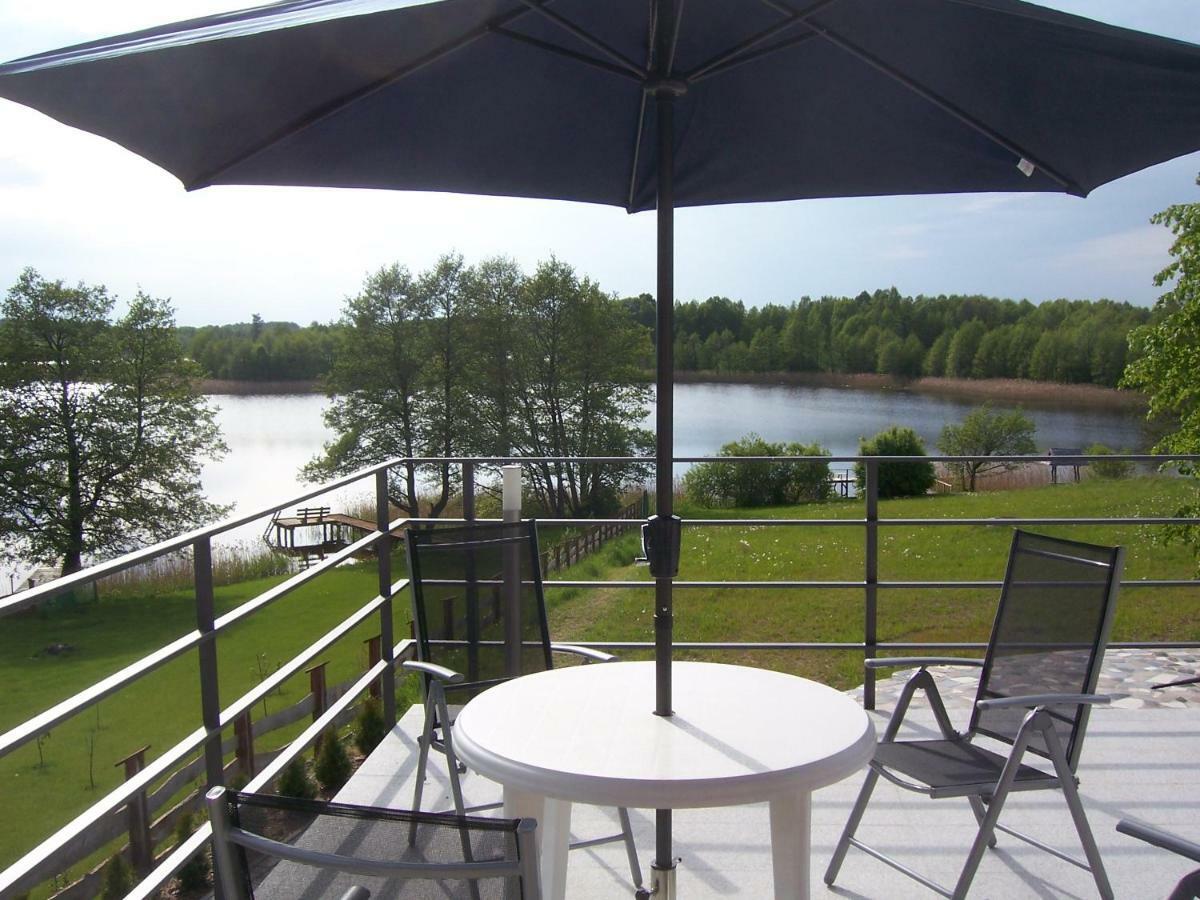 Domwigierski Pl -Jeziorki -Gr- Comfort-Ferienhaus-Polen - Wlasna Linia Brzegowa I Sauna Wysoki Most  Buitenkant foto