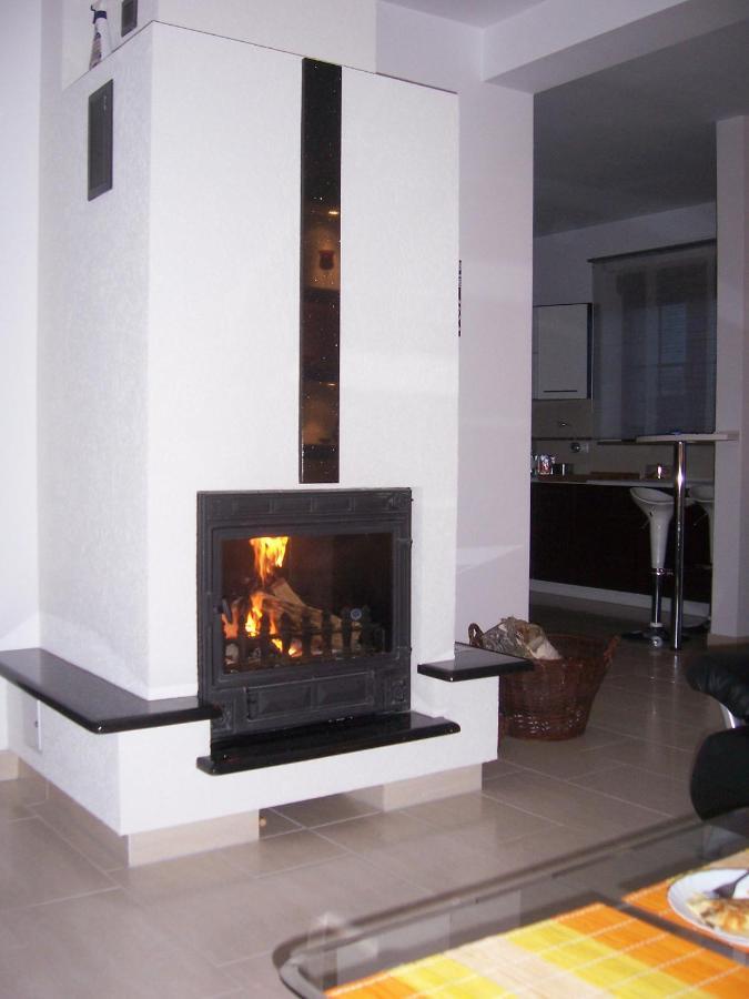 Domwigierski Pl -Jeziorki -Gr- Comfort-Ferienhaus-Polen - Wlasna Linia Brzegowa I Sauna Wysoki Most  Kamer foto